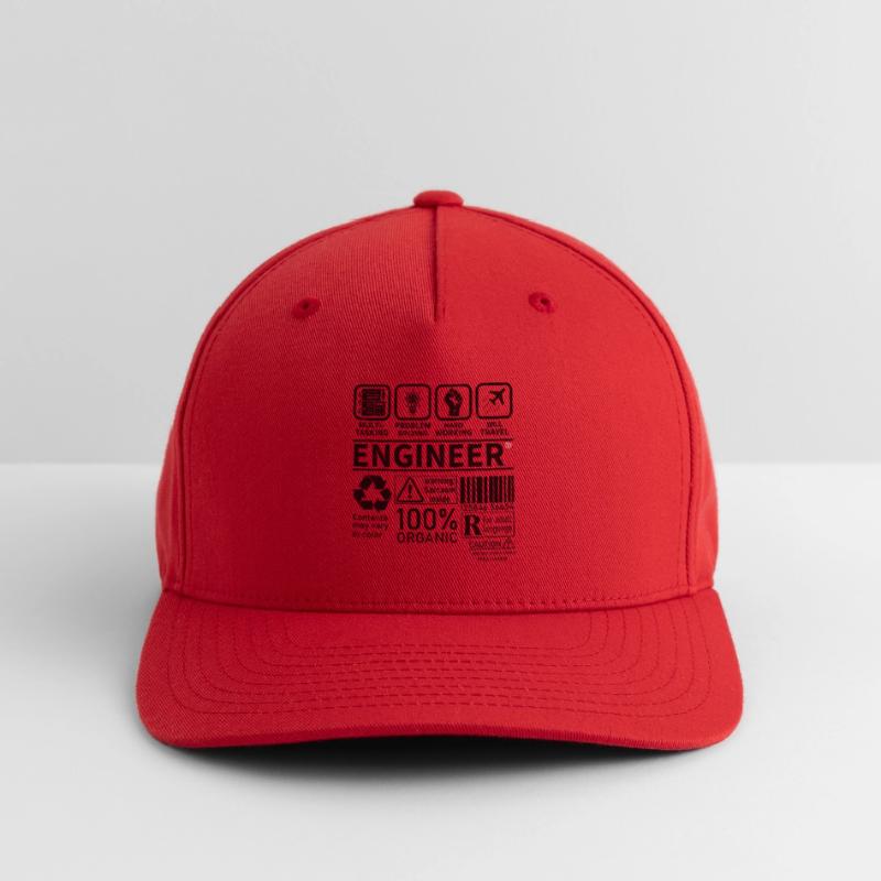 engineer multi tasking problem solving working Flexfit Cap