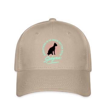Sphynx Cat Funny Sayings - Flexfit Cap - khaki - Front