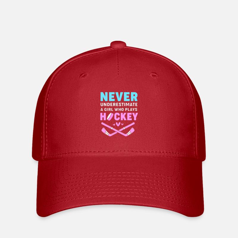 Para Eishockey Handicap - Flexfit Cap - Rot