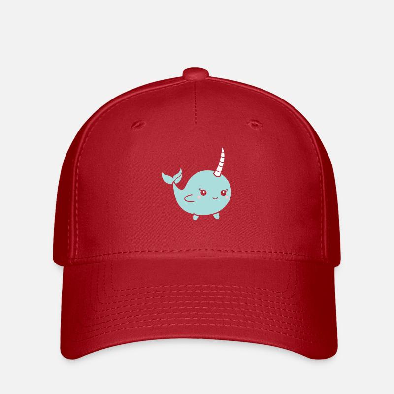 narval - Casquette Flexfit - rouge