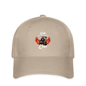 Flügelreaper mit Sense - Flexfit Cap - Khaki - Vorne