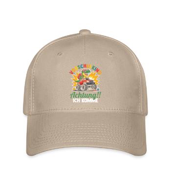 Daycare First Grade Dinosaur Student Kindergarten - Flexfit Cap - khaki - Front