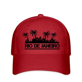 Rio de Janeiro - Casquette Flexfit - rouge - Devant
