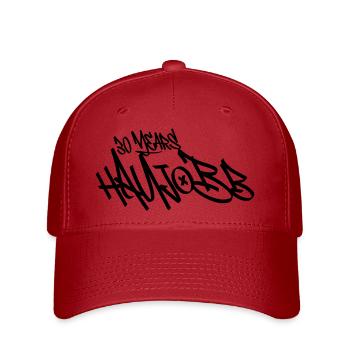 Haujobb 30 Years - Flexfit Cap - Rot - Vorne