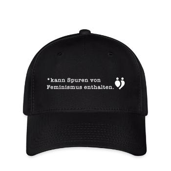 Ute_weiss - Flexfit Cap - Schwarz - Vorne