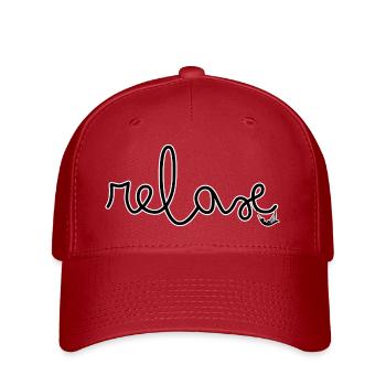 RELAX! - Flexfit Cap - Rot - Vorne
