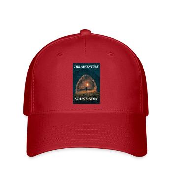 Your adventure! - Flexfit Cap - red - Front