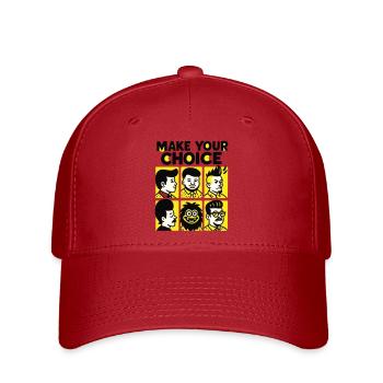 Choice of hairstyle - Flexfit Cap - red - Front