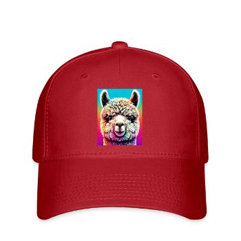 Alpaca - Flexfit Cap - red - Front