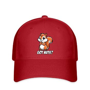 Vous avez des noix ? - Casquette Flexfit - rouge - Devant