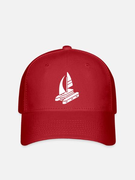 Vektor Kat - Flexfit Cap - Rot