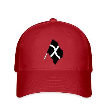 Cornwall-Flagge - Flexfit Cap - Rot - Vorne