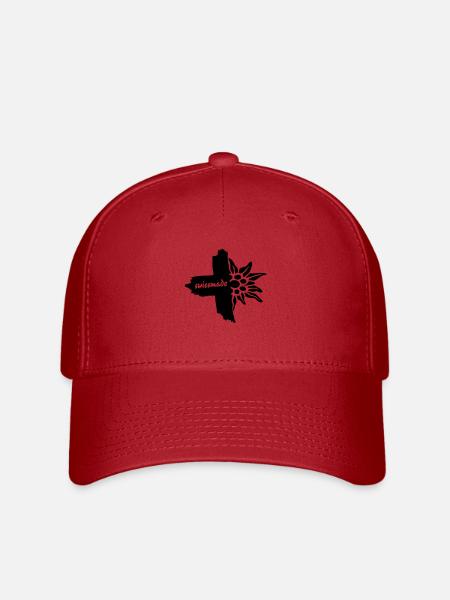 swissmade - Flexfit Cap - Rot