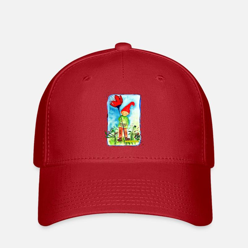 Zwerg - Flexfit Cap - Rot