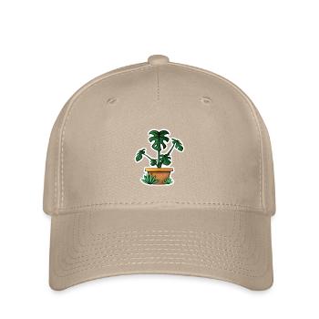 Monstera ! - Casquette Flexfit - kaki - Devant
