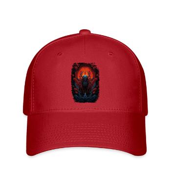 Kindness Bee Breeder Queen Apiarist Awesome Humor - Flexfit Cap - red - Front