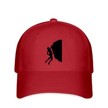 Escalade # 4 - Casquette Flexfit - rouge - Devant