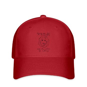 Oscar Wilde - Casquette Flexfit - rouge - Devant