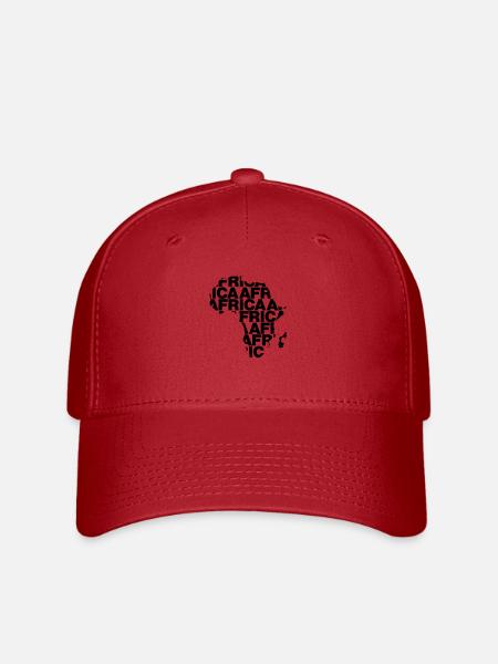 Afrika - Flexfit Cap - Rot