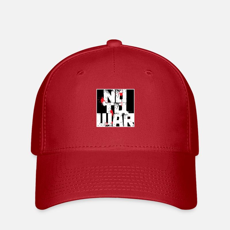 Peace and unity - Flexfit Cap - red