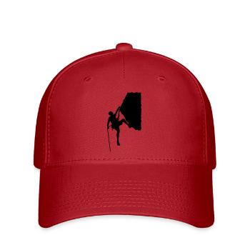 escalade - Casquette Flexfit - rouge - Devant