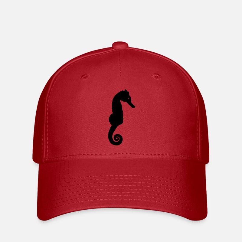 seepferdchen - Flexfit Cap - Rot
