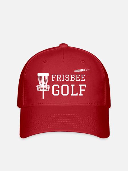 Frisbee Golf Pro - Flexfit Cap - Rot