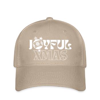 Joie de Noël festive Conception graphique - Casquette Flexfit - kaki - Devant