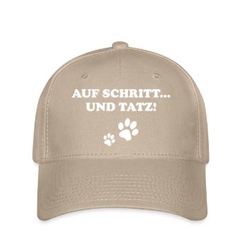Auf Schritt Und Tatz - Flexfit Cap - Khaki - Vorne