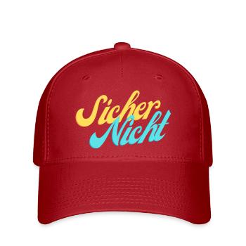 Sicher Nicht. - Flexfit Cap - Rot - Vorne