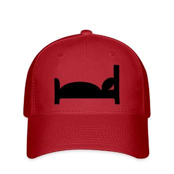 Bett - Flexfit Cap - Rot - Vorne