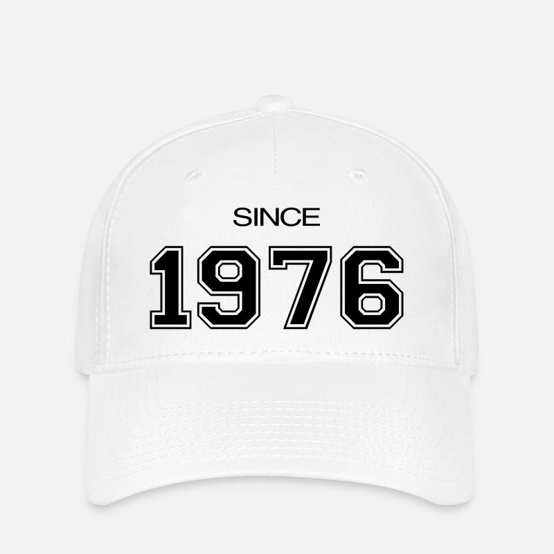 Birthday Gift 1976 - Flexfit Cap - white