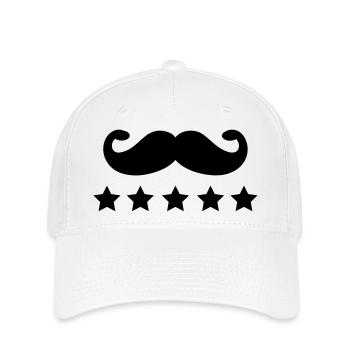 bart - Flexfit Cap - Weiß - Vorne
