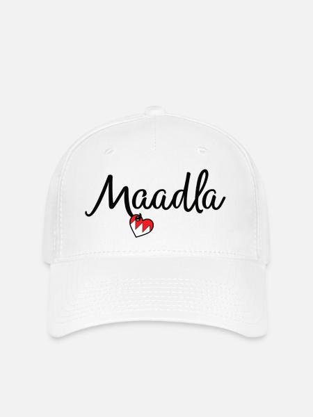 Maadla - Flexfit Cap - Weiß