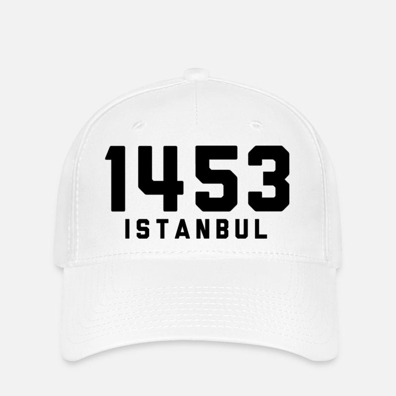 Osmanli 1453 - Flexfit Cap - Weiß