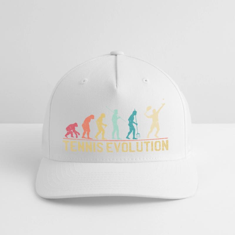 Tennis Evolution Evolution Conception graphique Casquette Flexfit