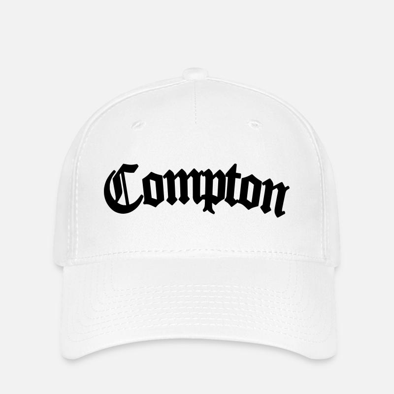 Compton - Casquette Flexfit - blanc