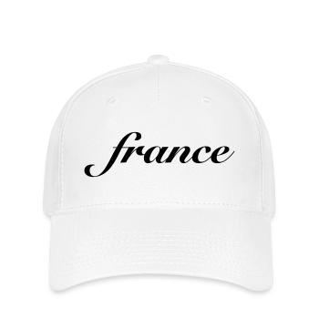 France - Casquette Flexfit - blanc - Devant