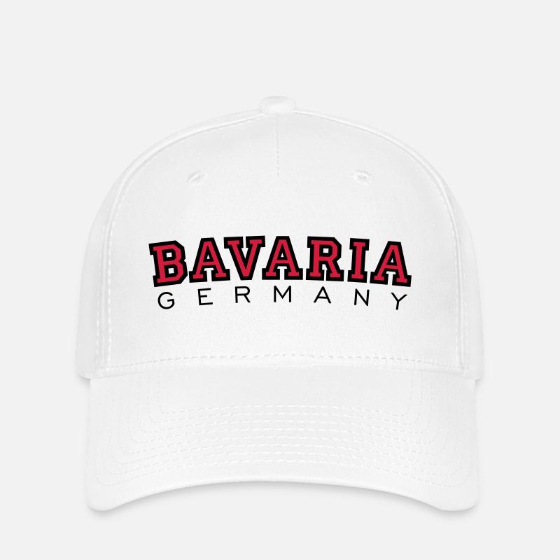 Bavaria Germany - Flexfit Cap - white
