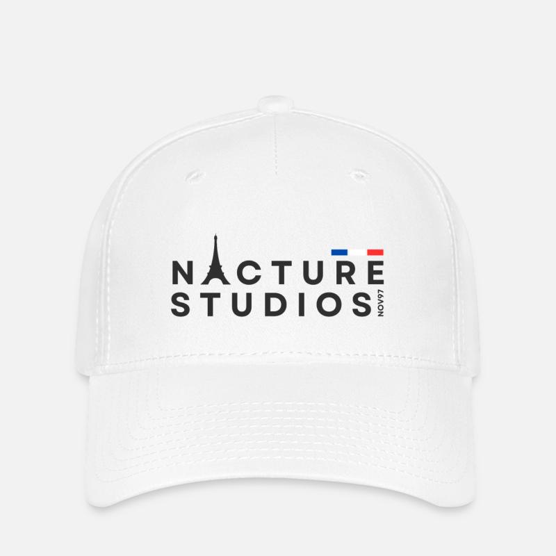 Nicture Studios Paris - Flexfit Cap - white