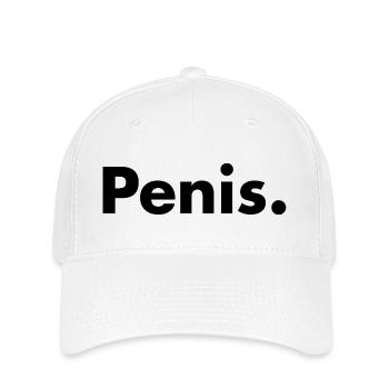 Penis - Flexfit Cap - white - Front
