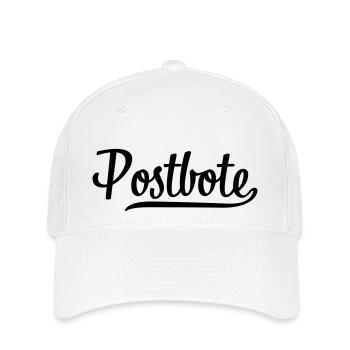 Postbote - Flexfit Cap - Weiß - Vorne