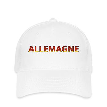Flag of Germany - Flexfit Cap - white - Front