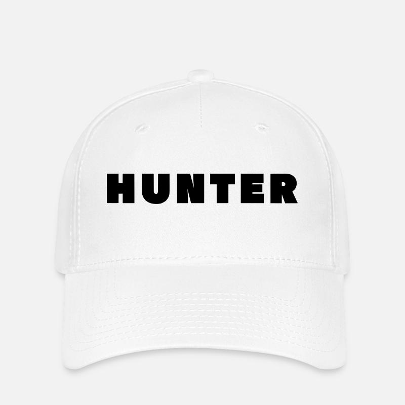 HUNTER (chasseur) - Casquette Flexfit - blanc