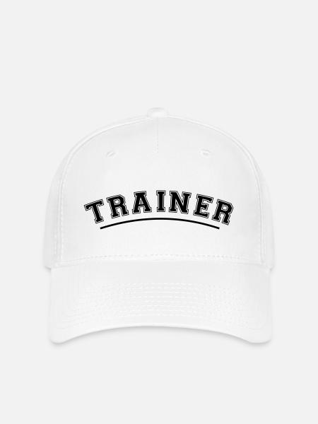 Trainer - Flexfit Cap - Weiß