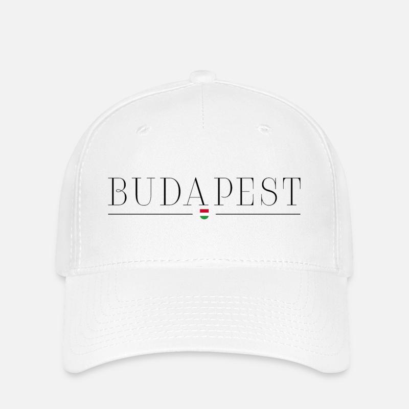 Ich liebe Budapest - Flexfit Cap - Weiß