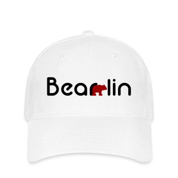 Berlin - Flexfit Cap - Weiß - Vorne