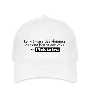 Mémoire des Hommes - Casquette Flexfit - blanc - Devant