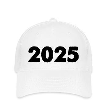 2025 - Flexfit Cap - Weiß - Vorne