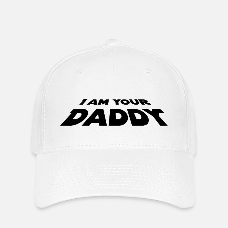 Je suis ton papa - Casquette Flexfit - blanc